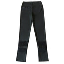 Black Mesh Net Yoga Pants