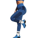Splicing Butt Lifting Slim Pants