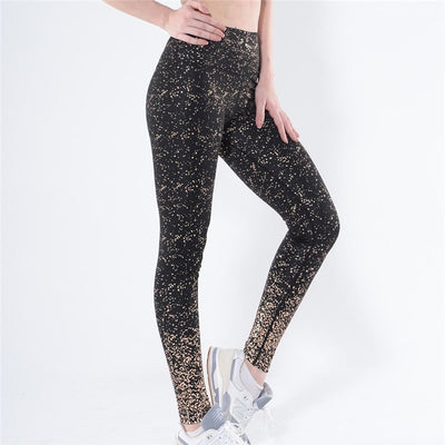 Bronzing print Leggings