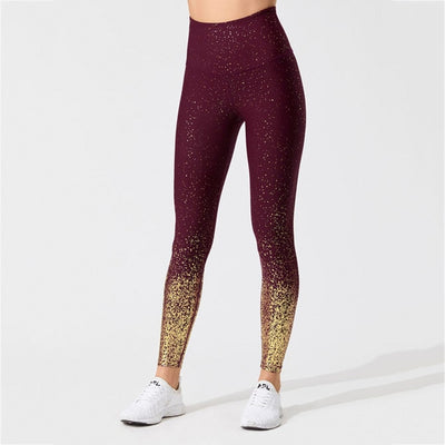 Bronzing print Leggings